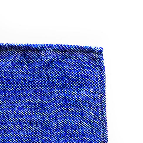 Tablecloth - Classic Design - Blue Background with Gold and Silver