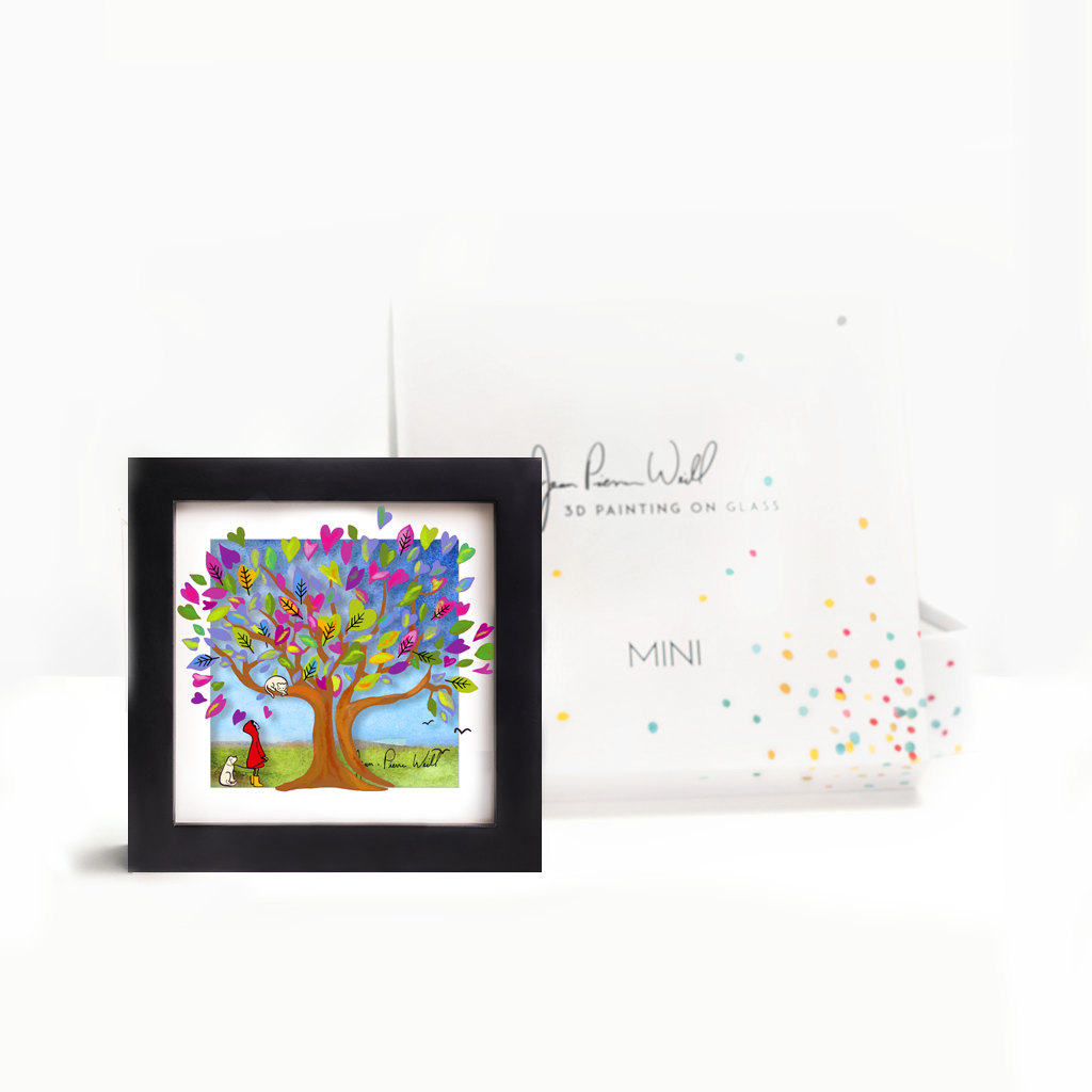 Tree of Purple Hearts - Mini